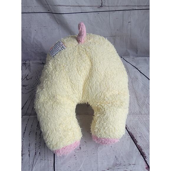 Ty Baby Plush Pillow Pals Dog baby Yellow Puppy Dog Rattle 1999 Stuffed Toy - Picture 10 of 10